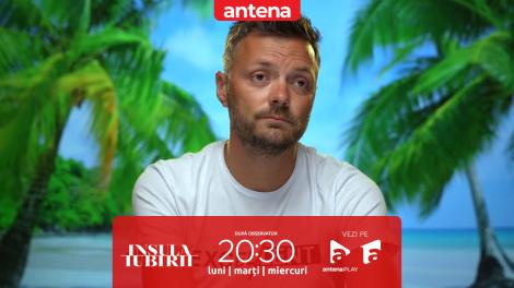 Insula iubirii Sezonul 9, 13 august 2025. Marius Avram este bulversat: Asta cu sărutul m-a mișcat!