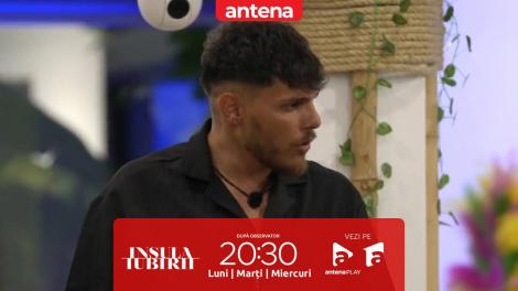 Insula iubirii Sezonul 9, 20 august 2025. Andrei Lemnaru, reacție după imaginile văzute la Bonfire