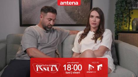 Cu ochii pe Insulă, sezonul 1, 21 august 2025. Testul cuplurilor! Iustina și Cornel Luchian răspund celor mai picante întrebări