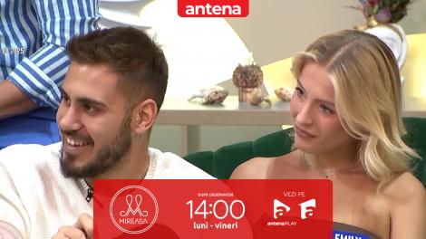 Mireasa sezonul 12, 22 august 2025. Emily, deranjată de replica lui Adin