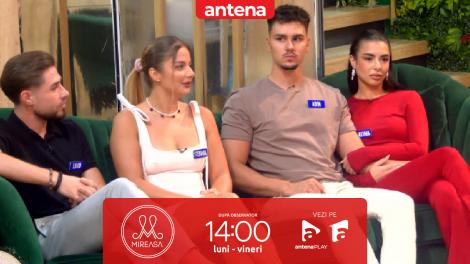 Mireasa sezonul 12, 25 august 2025. Liviu și Ștefania au interacționat mai mult la petrecerea din weekend