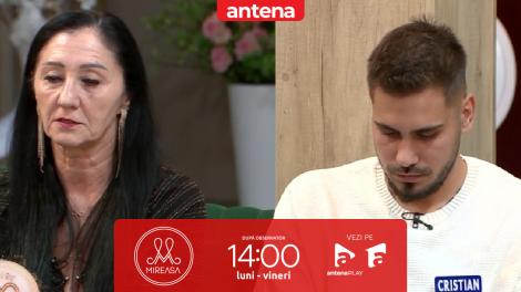 Mireasa sezonul 12, 26 august 2025. Cristian, către mama lui: A fost foarte urât! Ai jignit-o pe Emily!