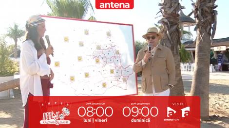 Super Neatza, 26 august 2025. Prognoza meteo cu Ramona Olaru: Vremea se încălzește ușor