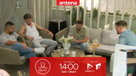 Mireasa sezonul 12, 26 august 2025. Adin, după critica băieților: Mie îmi place de Samina!