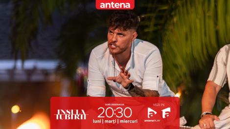 Insula iubirii Sezonul 9, 26 august 2025. Bonfire special. Andrei Lemnaru, după ce a urmărit imagini cu Ella Vișan: Este îndrăgostită!