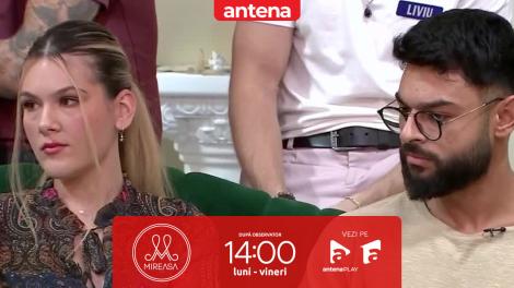 Mireasa sezonul 12, 27 august 2025. Temerile Alexandrei legate Virgil