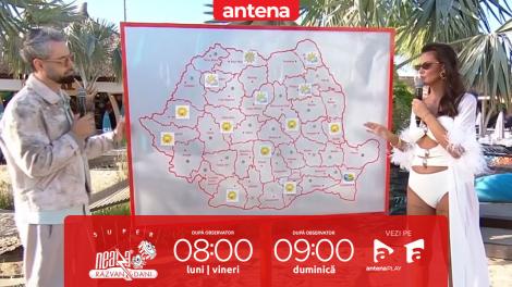 Super Neatza, 28 august 2025. Prognoza meteo cu Ramona Olaru: Zi însorită în majoritatea regiunilor țării