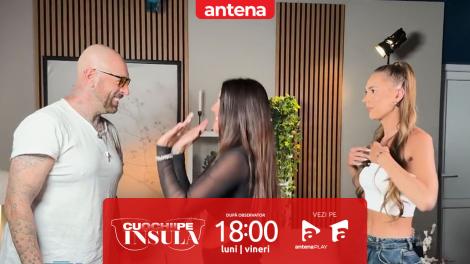 Cu ochii pe Insulă, sezonul 1, 28 august 2025. Olga Guțanu și CRBL, vizitați de ispitele Cristina Scarlevschi și Mattia Carnessali