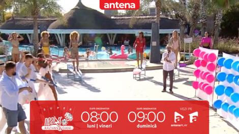 Super Neatza, 29 august 2025. Jocurile copilăriei: Matinalii s-au întrecut la spart baloane cu țeava cu cornete