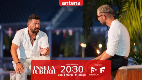 Insula iubirii Sezonul 9, 1 septembrie 2025. Marian Grozavu și Mattia s-au aflat față în față! Ce și-a dorit partenerul Biancăi Dan să afle de la ispită