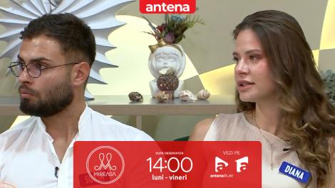 Mireasa sezonul 12, 2 septembrie 2025. Diana a acuzat-o pe Emily că-i face ochi dulci lui Sorin