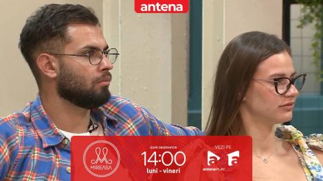 Mireasa sezonul 12, 4 septembrie 2025. Ce au de împărțit Diana și Kiprianos: Ești plin de tine!