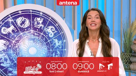 Super Neatza, 4 septembrie 2025. Horoscopul Zilei cu Claudia Băcuță: Racii au discuții legate de bani