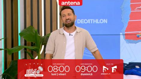 Super Neatza, 4 septembrie 2025. Concurs cu vouchere Decathlon! Simona Geampalia, concurenta zilei