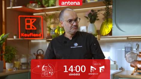 Hello Chef sezonul 10, 6 septembrie 2025.  Chef Samuel și Roxana Blenche, o nouă provocare în bucătărie! Ce rețete au de gătit pentru Jean de la Craiova