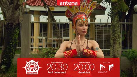 Asia Express, 10 septembrie 2025. Calina Roman, probleme în timpul unui dans tradițional: Nu pot să învăț în 10 minute