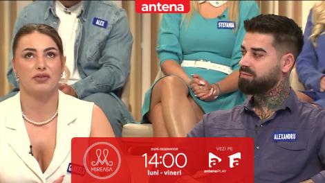 Mireasa sezonul 12, 12 septembrie 2025. Alexandru, despre Gabriela: Este falsă!