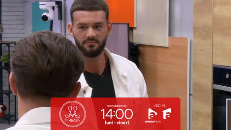 Mireasa sezonul 12, 15 septembrie 2025. Kiprianos și Liviu, discuție în contradictoriu: Este spre binele tău