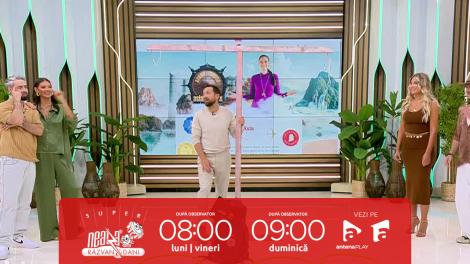 Super Neatza, 17 septembrie 2025. Concursul Viză de Asia: Ce a câștigat Andreea Alexandra Ionescu