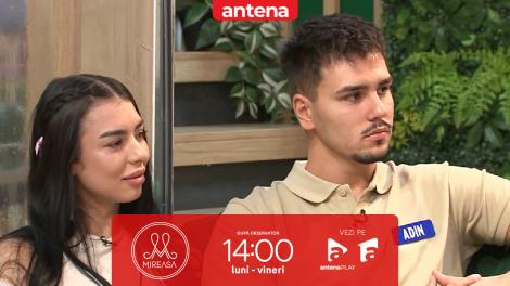 Mireasa sezonul 12, 18 septembrie 2025. Adin mai dă o șansă relației cu Lavinia: Te-ai făcut de râs pe tine, dar și pe mine!