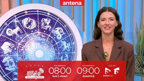 Super Neatza, 19 septembrie 2025. Horoscopul zilei cu Claudia Băcuță: Scorpionii vor să fie văzuți și apreciați