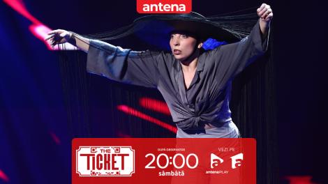 The Ticket, Sezonul 1, 20 septembrie 2025. Gulya a oferit un spectacol în care a combinat dansul contemporan cu teatrul
