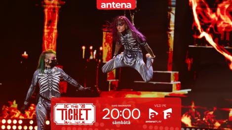 The Ticket, Sezonul 1, 20 septembrie 2025. Jodarfaquir Alexia Doll, singura femeie fachir din lume, s-a atârnat de piele și și-a introdus ace în obraz