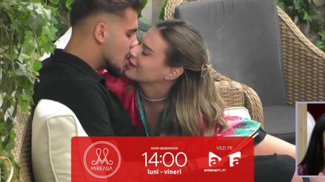 Mireasa sezonul 12, 22 septembrie 2025. Primul sărut dintre Denisa și Cristian: Suntem un cuplu!