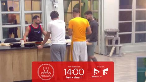 Mireasa sezonul 12, 23 septembrie 2025. Curățenia, din nou motiv de discuție în casa băieților