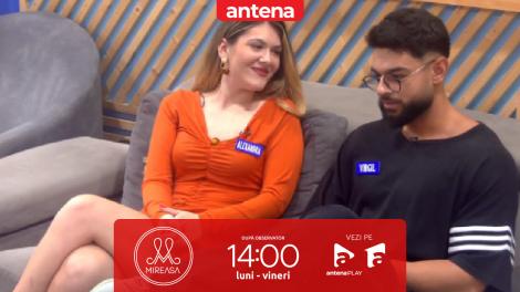 Mireasa sezonul 12, 24 septembrie 2025. Virgil simte ceva pentru Alexandra, dar vrea sa ia lucrurile mai ușor!