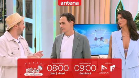 Super Neatza, 25 septembrie 2025. Show-ul de magie al lui Robert Tudor a stârnit hohote de râs în platou: „Cum ai făcut, mă?!”
