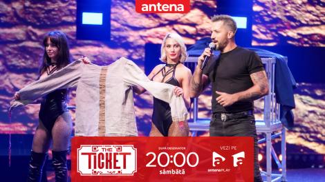 The Ticket, Sezonul 1, 27 septembrie 2025. Cezar Magic, momentul „incendiar” de pe scenă