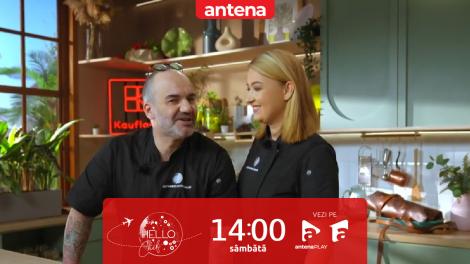 Hello Chef sezonul 10, 27 septembrie 2025. Chef Samuel și Roxana Blenche, o nouă provocare în bucătărie! Ce rețete au de gătit pentru Andrei și Andra Stoica