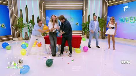 Neatza de Weekend, 28 septembrie 2025. Rubrica "Recorduri de weekend": Câte baloane poți sparge în 7 secunde