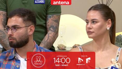 Mireasa sezonul 12, 29 septembrie 2025. Diana i-a spus lui Sorin tot ce simte: „Nu o să fie nimic mai mult!”