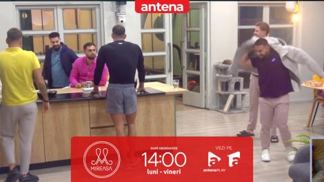 Mireasa sezonul 12, 29 septembrie 2025. Scandal între băieți și Kiprianos: Să-ți fie rușine!