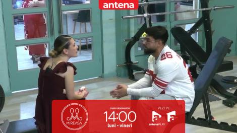 Mireasa sezonul 12, 1 octombrie 2025. Alexandra a plâns. Virgil: Nu este persoana potrivită pentru inima mea!