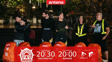 Asia Express, 1 octombrie 2025. Mara Bănică și Serghei Mizil, pe ultimul loc în cursa pentru ultima şansă! Ce culoare a avut insigna