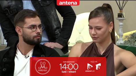 Mireasa sezonul 12, 1 octombrie 2025. Diana este nemulțumită de Sorin. De ce a plâns