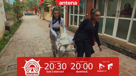 Asia Express, 1 octombrie 2025. Concurenţii au primit misiunea de a livra vase din lut unor clienţi din orăşel
