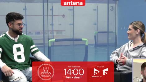 Mireasa sezonul 12, 1 octombrie 2025. Virgil și Alexandra, întâlnire pe terenul de squash