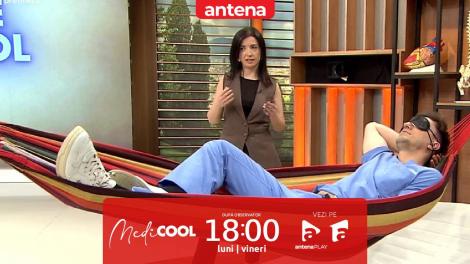 Medicool sezonul 9, 1 octombrie 2025. Ce este și de ce apare senzația de cădere în gol din timpul somnului