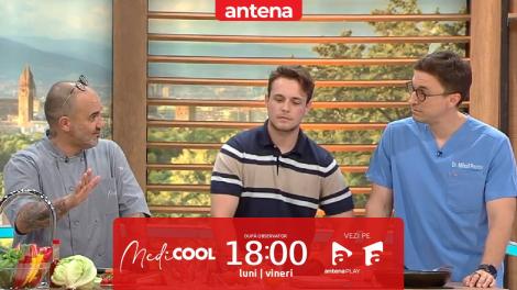 Medicool sezonul 9, 2 octombrie 2025. Cum slăbești câteva kilograme fără diete extreme