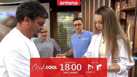 Medicool sezonul 9, 3 octombrie 2025. Testul care îți arată zonele în care transpiri cel mai tare
