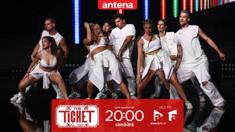 The Ticket, Sezonul 1, 4 octombrie 2025. Dans, talent și pasiune: Challenge Family umple scena cu un moment coregrafic