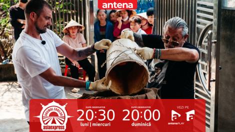 Asia Express, 6 octombrie 2025. Vedetele, nevoite să bea un shot de sos de peşte: E urât rău! Apă, dă-mi apă că leșin!