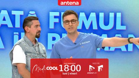 Medicool sezonul 9, 6 octombrie 2025. Cum poți renunța rapid la fumat
