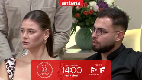 Mireasa sezonul 12, 6 octombrie 2025. Ce i-a reproșat Sorin, Dianei: Îmi pare foarte rău că te-am jignit!