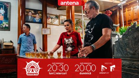 Asia Express, 7 octombrie 2025. Simțurile la test! Vedetele, față în față cu provocarea gustului ceaiului Hoang Tra