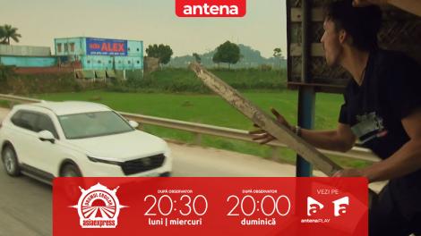 Asia Express, 7 octombrie 2025. Emil Rengle amenință cu un par șoferii din trafic: Rămâi acolo!